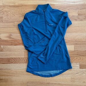 Columbia Women's Teal Long Sleeve Pullover